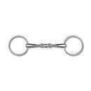 Waldhausen snaffle bit solid - double jointed 16mm