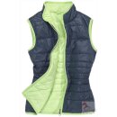 euro-star ladies quilted vest Amalia - reversible vest