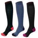 Pikeur knee socks with contrast at toes and heels