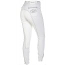 Montar ladies breeches bamboo white with Swarovski Elements