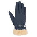 HV Polo Glove Garnet with fur