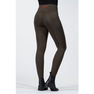 HKM Damenreithose Leggings Silikon