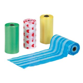 Kerbl - dog waste bags, colorful