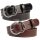Schockem&ouml;hle belt contrast stitching SPORTS dressy belt