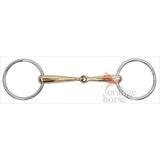 Waldhausen cupris snaffle - single jointed