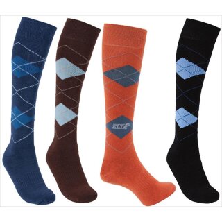 Waldhausen Reitersocken Karo