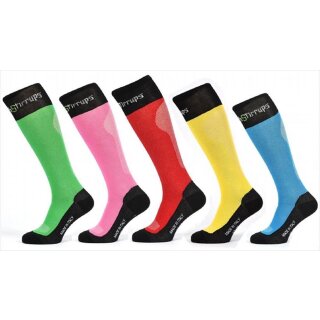 Euroriding knee socks Rainbow Tech Stirrup