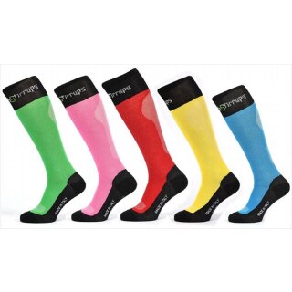 Euroriding Kniestrümpfe Rainbow Tech Stirrup