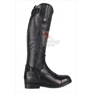 QHP leather riding boot Birgit Junior - zip back