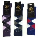 Bieman de Haas knee socks Highland - check