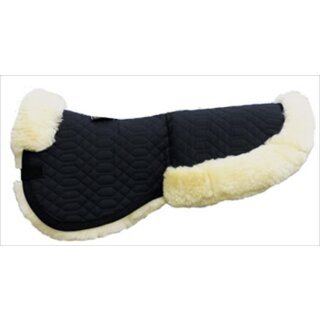 Euroriding saddle pad with sheepskin