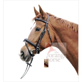 Euroriding bridle euro club - swedish noseband