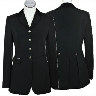 Pikeur Jacket Diana - long cut jacket, with velvet collar