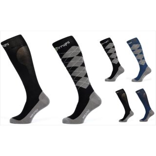 Euroriding knee socks breathable Tech Stirrup - 2 Pair