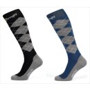 Euroriding knee socks breathable Tech Stirrup - 2 Pair