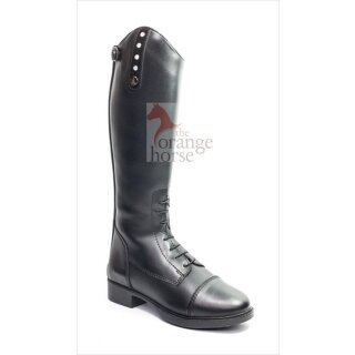 Hobo children riding boots Bling - zip and lace