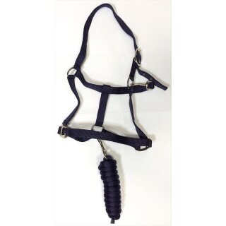 Trust halter set - knitted halter with snap hook