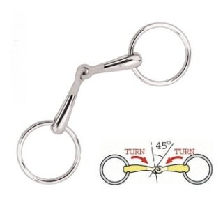 Sprenger bit Turnado snaffle bit - stainless steel