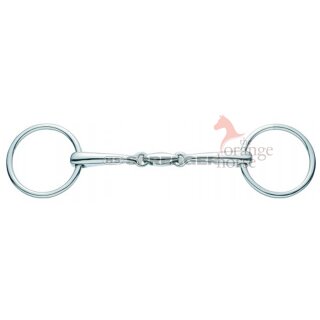 Sprenger bit Horse & More, stainless steel - double jointed